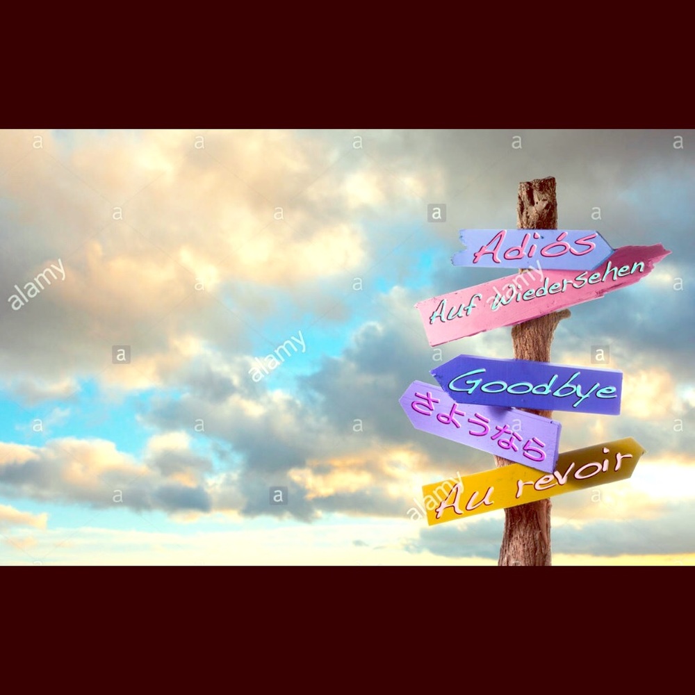 Au Revoir💜til we meet again